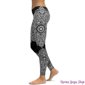 Leggings "Mandala et Vibration des Couleurs" - 14 couleurs disponibles