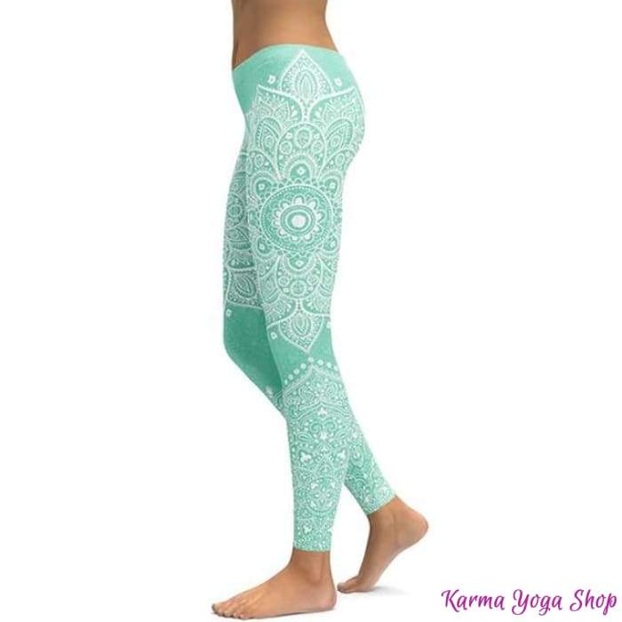 Leggings "Mandala et Vibration des Couleurs" - 14 couleurs disponibles