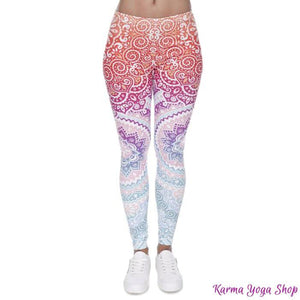 Leggings Mandalas - 4 styles disponibles - Taille unique