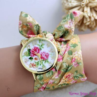 Montre "Douceur Florale" - 8 modèles disponibles