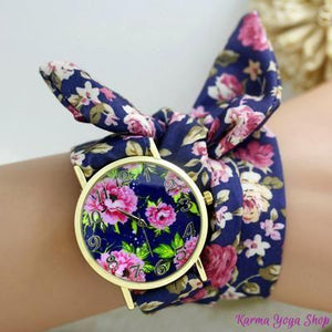 Montre "Douceur Florale" - 8 modèles disponibles