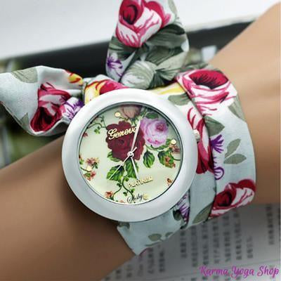 Montre "Douceur Florale" - 8 modèles disponibles