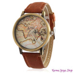 Montre Vintage "Aventure" - 7 couleurs disponibles
