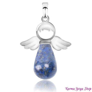 Pendentif "Ange Gardien" en Pierre Naturelle