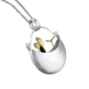 Pendentif "Mon Jardin Secret" en Argent 925 (2 variantes)