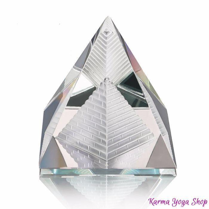 Pyramide d'Egypte en Cristal