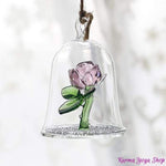 Rose Eternelle en Cristal - 2 couleurs disponibles