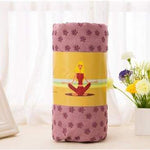 Serviette de Yoga 183 x 61 cm avec son Sac de Transport