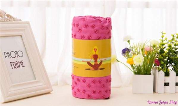 Serviette de Yoga 183 x 61 cm avec son Sac de Transport