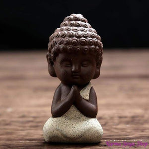 Statue Mini Bouddha - 4 couleurs disponibles