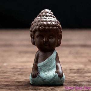 Statue Mini Bouddha - 4 couleurs disponibles