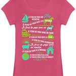 T-shirt Femme "Je Ferai Du Yoga..."