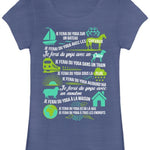 T-shirt Femme "Je Ferai Du Yoga..."