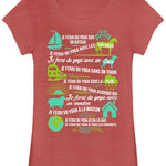 T-shirt Femme "Je Ferai Du Yoga..."