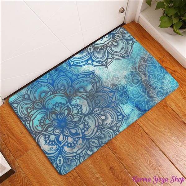 Tapis Antidérapant Mandala Artistique - 11 couleurs disponibles