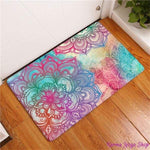 Tapis Antidérapant Mandala Artistique - 11 couleurs disponibles