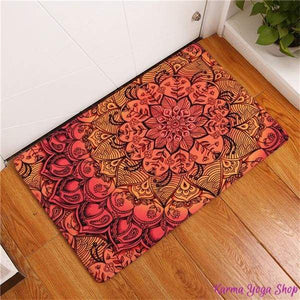 Tapis Antidérapant Mandala Artistique - 11 couleurs disponibles