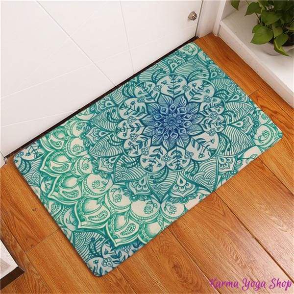 Tapis Antidérapant Mandala Artistique - 11 couleurs disponibles