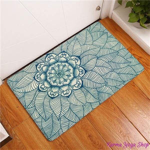 Tapis Antidérapant Mandala Artistique - 11 couleurs disponibles