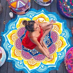 Toile Mandala "Fleur de Lotus" - 4 couleurs disponibles